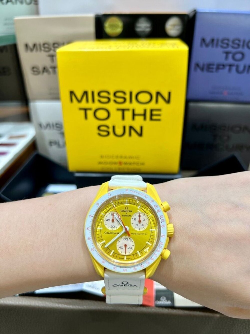 OMEGA x Swatch Mission to the Sun watch